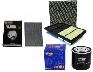 Zestaw filtrów Mitsubishi  Outlander III 2.0 Hybrid 4WD