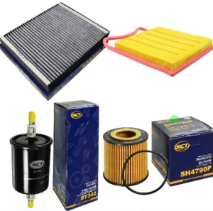 Zestaw filtrów Skoda Fabia Polo 1,2 AWY 2002-2008