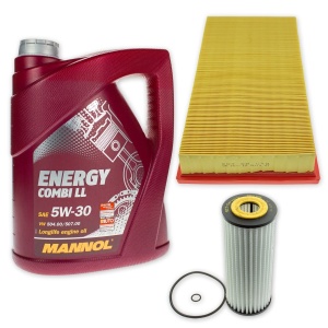 Zestaw filtrów +olej 5w30 Audi,Seat,Skoda,1,9tdi