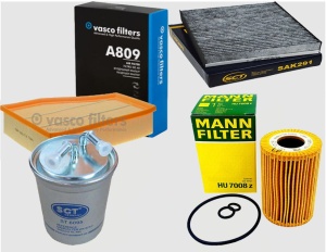 Zestaw filtrów  Seat Ibiza IV(6J5 6J1) 2.0 TDI 10/18