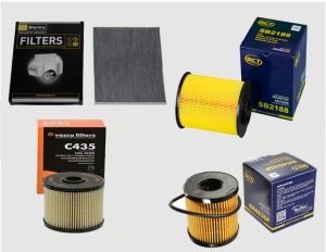 Zestaw filtrów FORD C-MAX 2.0 TDCi 2010-2015