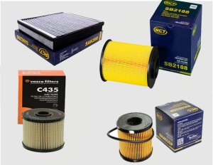 Zestaw filtrów Ford Kuga I 2.0 TDCi  10/12