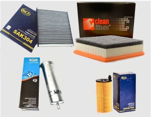 Zestaw filtrów BMW 1 (F20 F21) 114.116.118 120.125 D dostawa gratis (