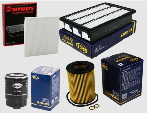 Zestaw filtrów  Hyundai Santa Fe II (CM)2,2 crdi 2006-2009.12 (1)