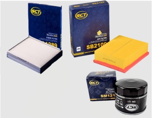 Zestaw filtrów  Hyundai Sonata V 2.0 VVT- 2.4