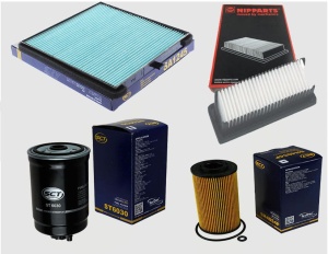 Zestaw filtrów  Hyundai I10 1.1 CRDi