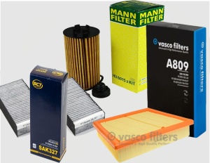 Zestaw filtrów BMW X2 Active Tourer 216.218.220.225