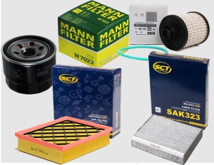 Zestaw filtrów  FORD Mondeo MK V 2.0 TDCI