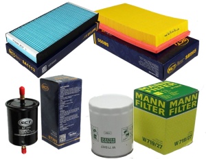 Zestaw filtrów  FORD  TransitConnect 1.8 DI 02/05