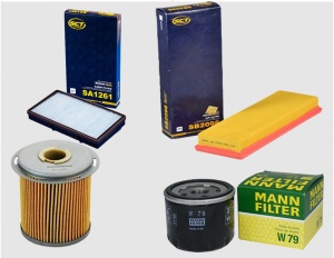 Zestaw filtrów Opel  Vivaro (J7) 2.0 Di 2.0DTi (1)