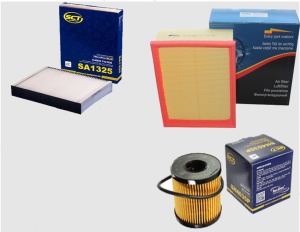 Zestaw filtrów Renualt Trafic III  1.6dci od 2014 