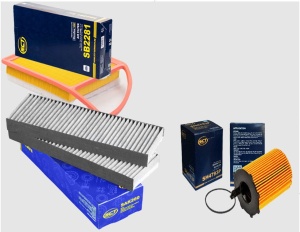 Zestaw filtrów CITROEN  C4  PICASSO 1,6 HDI 10/13