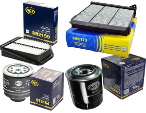 Zestaw filtrów  Mitsubishi Pajero II 2.5 DI-D