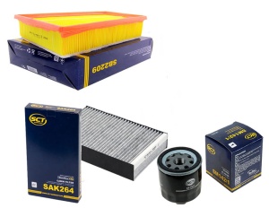 Zestaw filtrów Renault Megane III 1.4 1,6 2,0 09/18