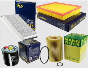 Zestaw filtrów Mercedes  Sprinter 5T(906) 509 cdi 06/09
