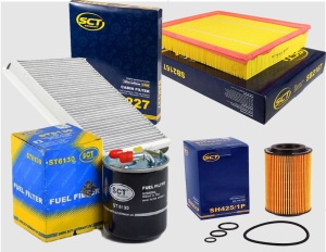 Zestaw filtrów Mercedes  Sprinter 5T(906) 510.516.519 cdi
