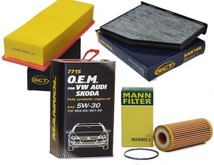 Zestaw filtrów VW Scirocco 2.0 TSI 13/17 (1)