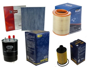 ZESTAW FILTRÓW  Alfa Romeo 159 (939) 1.9 jtdm 2.0 jtdm (1)