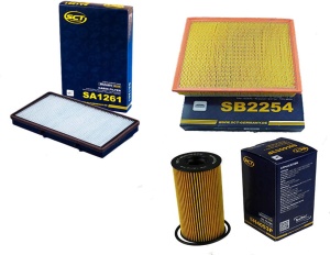 Zestaw filtrów Renault TRAFIC II 2.0 2.5 DCI 2006-2018