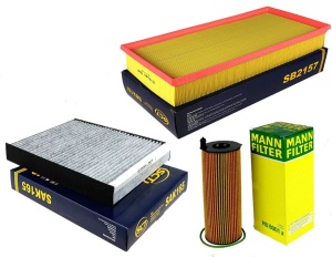 Zestaw filtrów Audi Q7(4L) 6.0 tdi 2006-2014 (1)