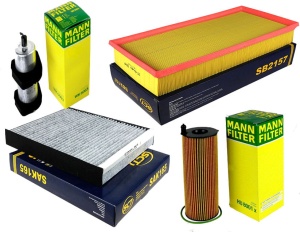 Zestaw filtrów Audi Q7(4L) 4.2tdi 2010.05-2015