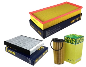 Zestaw filtrów Audi Q7(4L) 3.0tdi 2006-2015