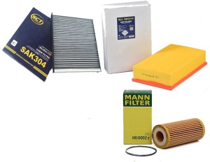 Zestaw filtrów Audi A3(8v1)S3 quattro 13/19