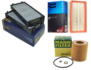 Zestaw filtrów BMW X5 (E70)3.0 si 2006-2008