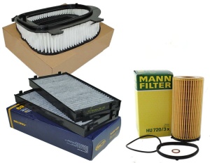 Zestaw filtrów BMW X5(E70) xDrive30d.xDrive40d 