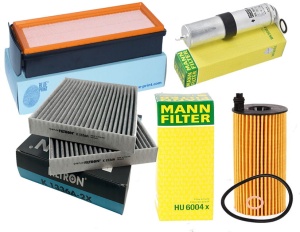 Zestaw filtrów BMW X4(F26)xDrive30d,xDrive35d