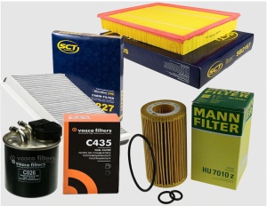 Zestaw filtrów SPRINTER 3T(906 )210CDi 2009-2018 (1)