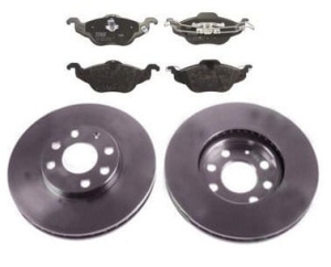 Klocki+tarcze przód  Astra G GDB1351 DF4042 4sr