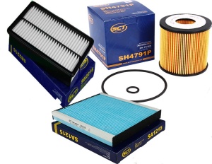 Zestaw filtrów Mazda 6 (GG,GY,GH) 1,8 2,0  dostawa gratis (1)