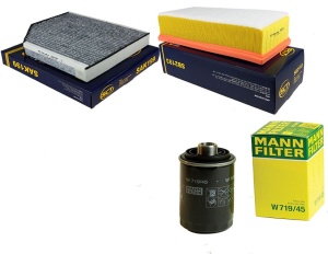 Zestaw filtrów Audi Q5(8RB) 2,0TFSI 2009-2012.09