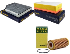 Zestaw filtrów Audi Q5(8RB) 2,0TFSI 2009-2012.09 (1)