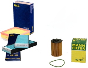 Zestaw filtrów Citroen C-ELYSEE 1.6 BlueHDi