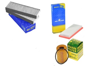 Zestaw filtrów Peugeot 3008 1.6 THP