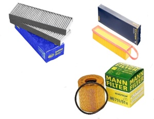 Zestaw filtrów Peugeot 5008 1.616V  2015-2016  