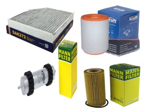 Zestaw filtrów AUDI A7 (4g) 3.0tdi 2010-2017 (1)