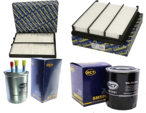 Zestaw filtrów HYUNDAI  TERRACAN 2.9CRDI (1)