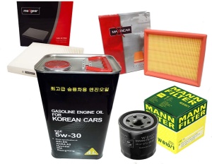 Zestaw filtrów Suzuki Ignis II (MH) 1.3 1.5 +olej