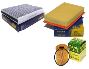 Zestaw filtrów Land RoverFreelander 2 2.2Td