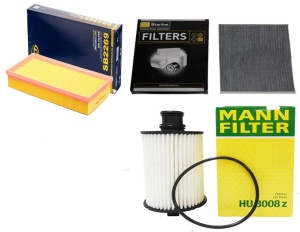 Zestaw filtrów Land Rover Discovery IV 3.0 5.0 V8