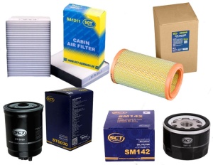 Zestaw filtrów ALFA ROMEO 156 1.9 1.9 JTD 16V  od 2002.01