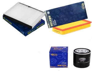 Zestaw filtrów Fiat Punto II 80 1.2 16v