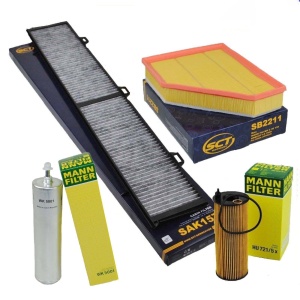 Zestaw filtrów BMW 3 e90 e91  316d 318d 320d