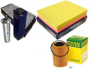 Zestaw filtrów BMW X5(E53) 4.4.4,6is  do 2002