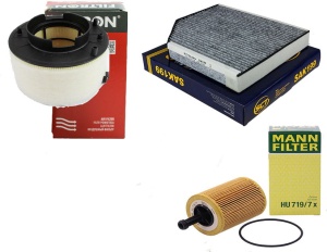 ZESTAW FILTRÓW AUDI A4 (B8) 2.0 tdi 2008-2015 (1)