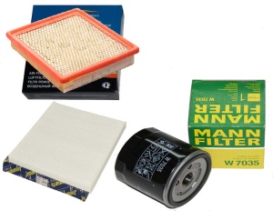 Zestaw filtrów Chrysler Grand Voyager V (RT)3.8