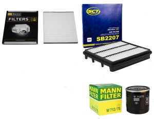 Zestaw filtrów Chevrolet Evanda 2.0